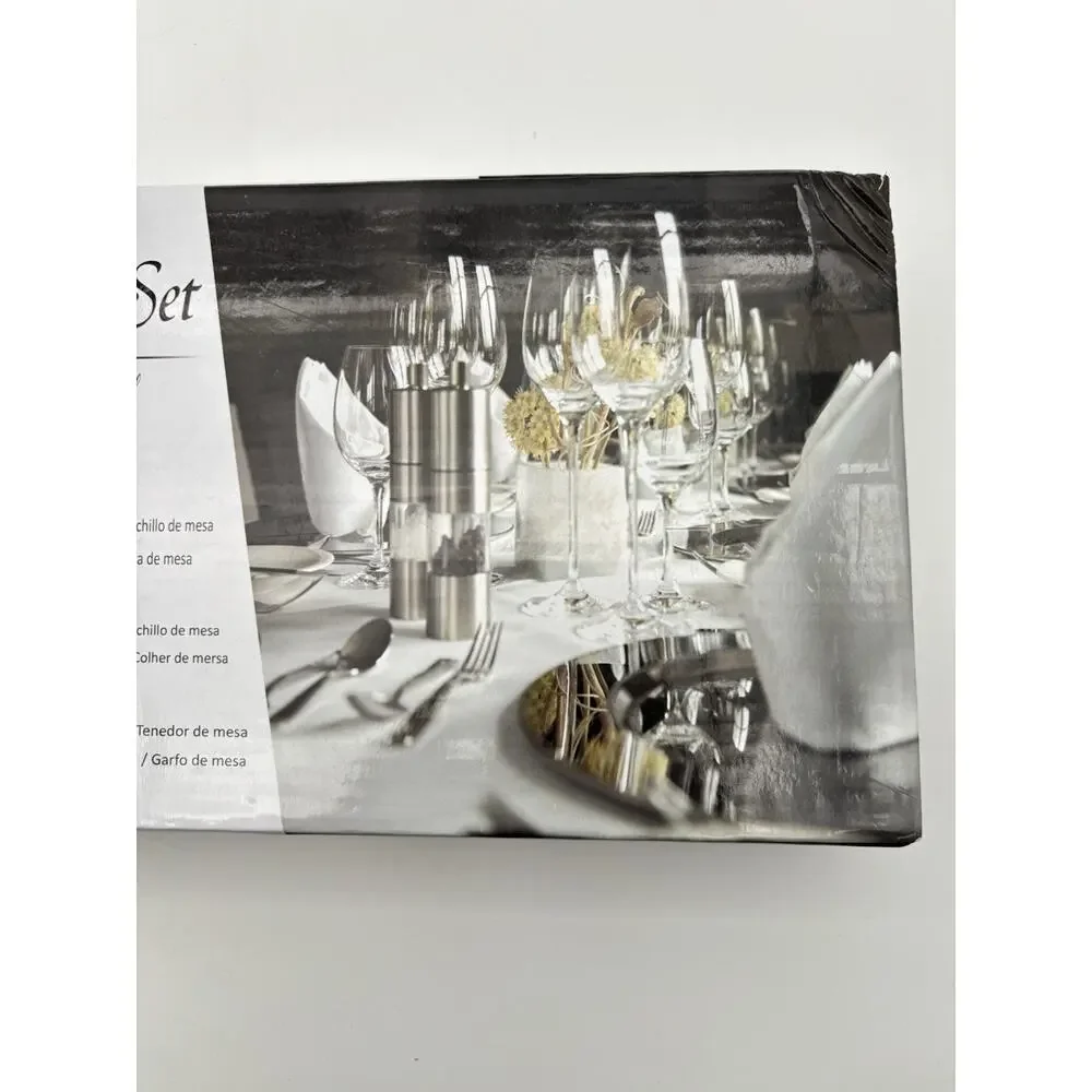 Flatwear Set High Quality Stainless Steel Knives, Spoons & Forks 48 pc set New